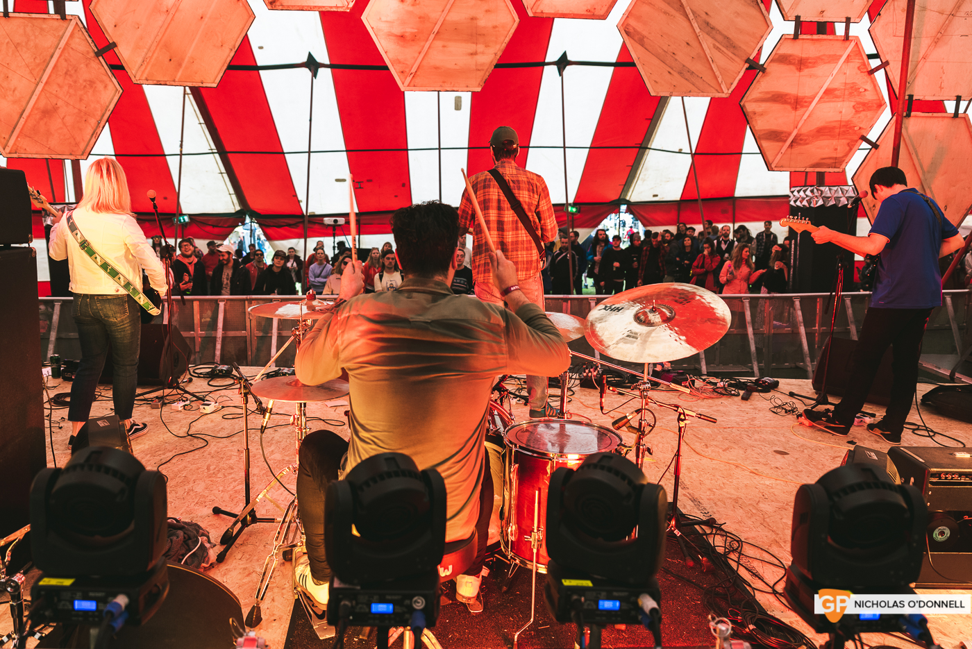 Silverbacks performing on the Dimestore stage at KnockanStockan 19. Photos by Nicholas O_Donnell. (4 of 6)