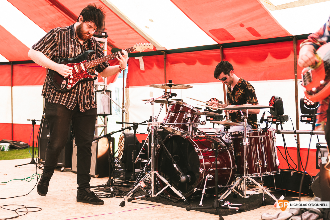 Slouch performing on the Dimestore stage at KnockanStockan 19. Photos by Nicholas O_Donnell (2 of 6)
