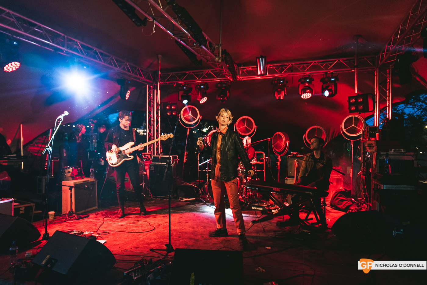 Soda Blonde perforing at the Faerie stage at KnockanStockan 19. Photos by Nicholas O_Donnell. (1 of 7)