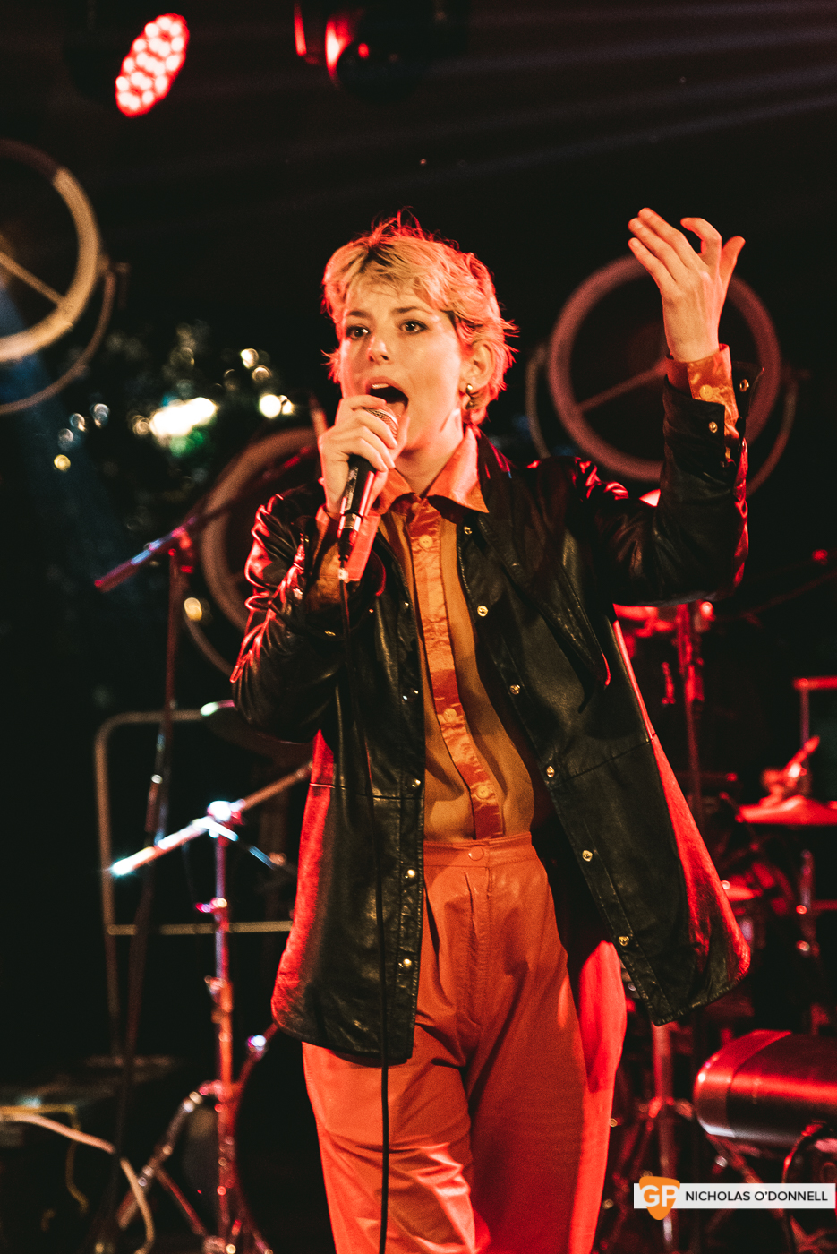 Soda Blonde perforing at the Faerie stage at KnockanStockan 19. Photos by Nicholas O_Donnell. (2 of 7)