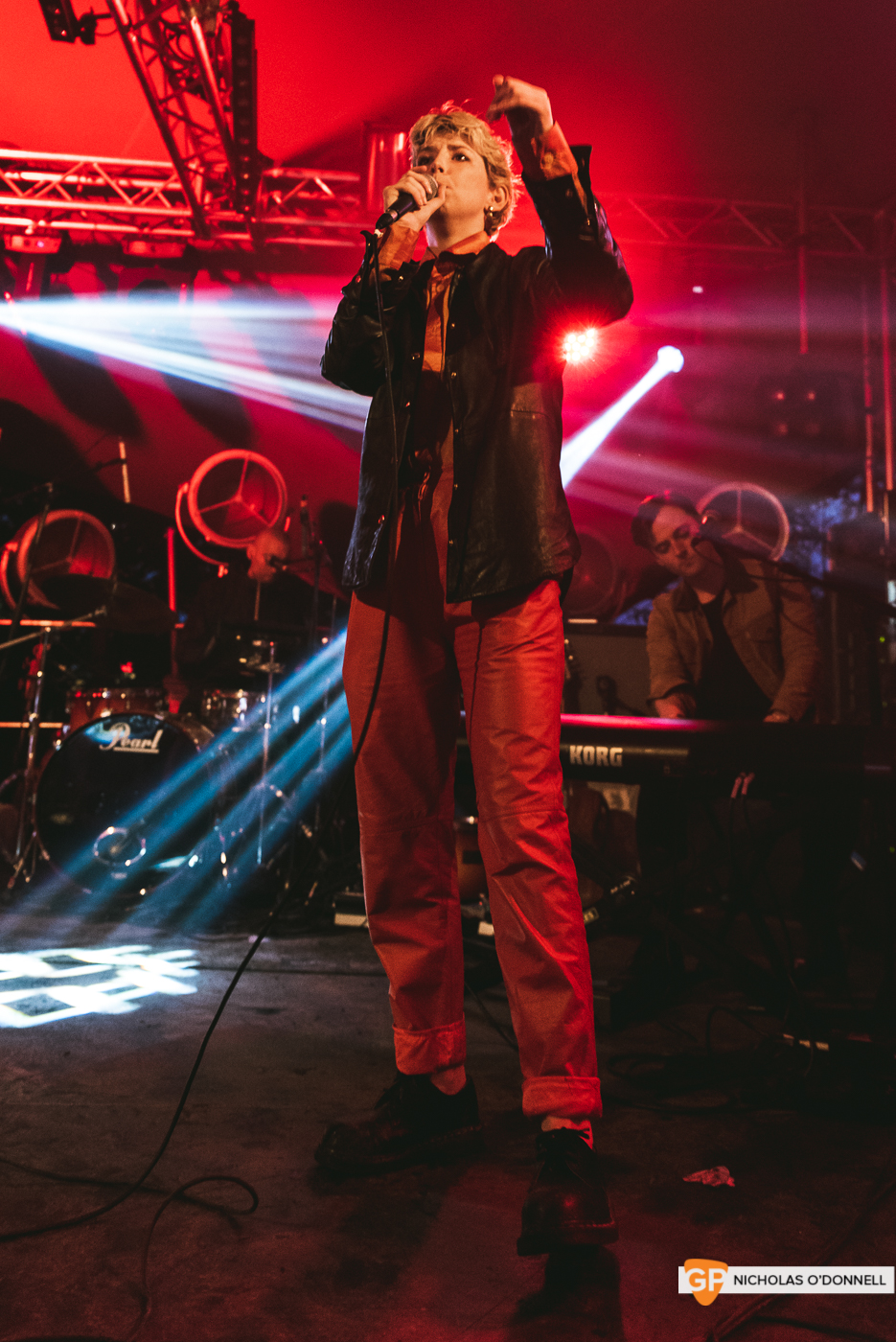 Soda Blonde perforing at the Faerie stage at KnockanStockan 19. Photos by Nicholas O_Donnell. (3 of 7)