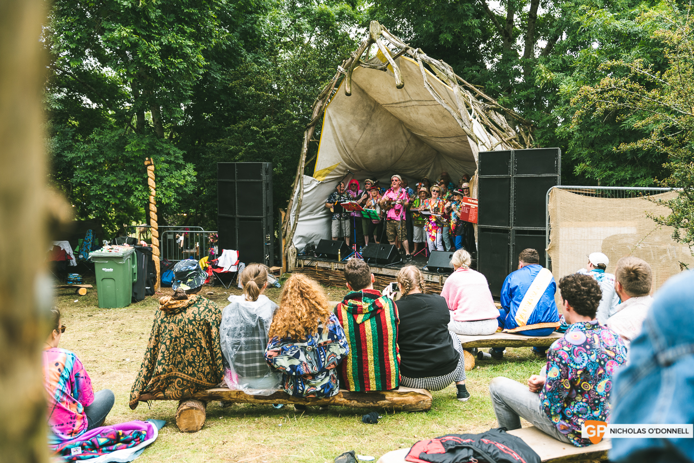 The Walkeleles perforing on The Wishbone stage. Photos by Nicholas O’Donnell.