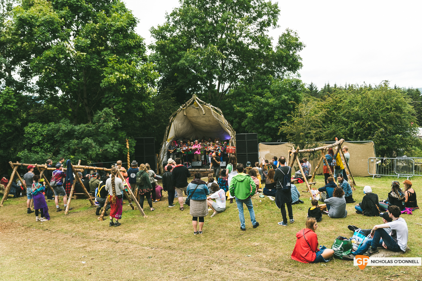 The Walkeleles perforing on The Wishbone stage. Photos by Nicholas O’Donnell.
