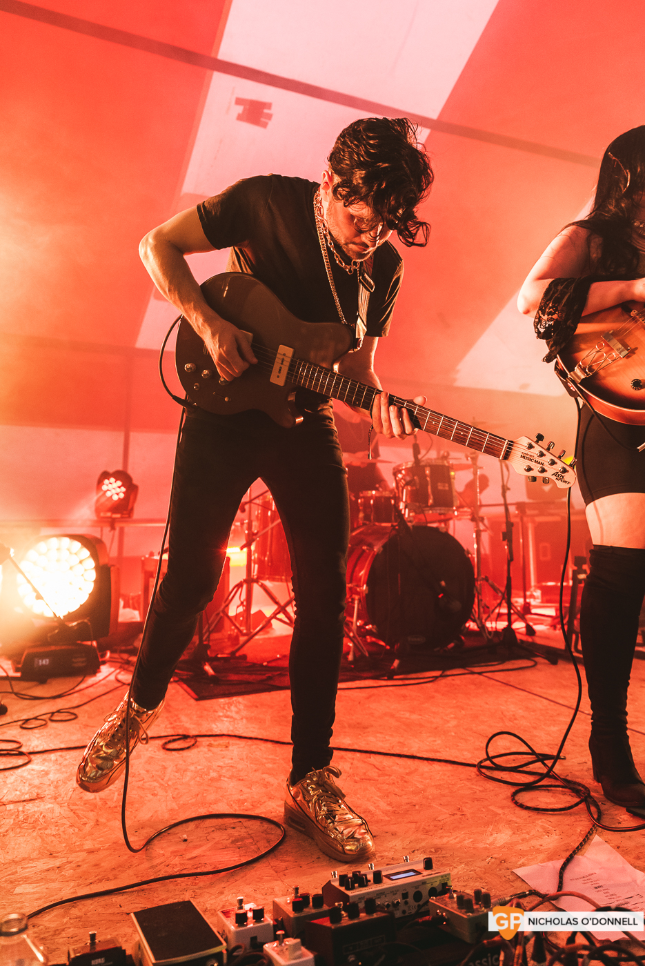 Vernon Jane performing on the Dimestore stage at KnockanStockan 19. Photos by Nicholas O_Donnell (3 of 7)
