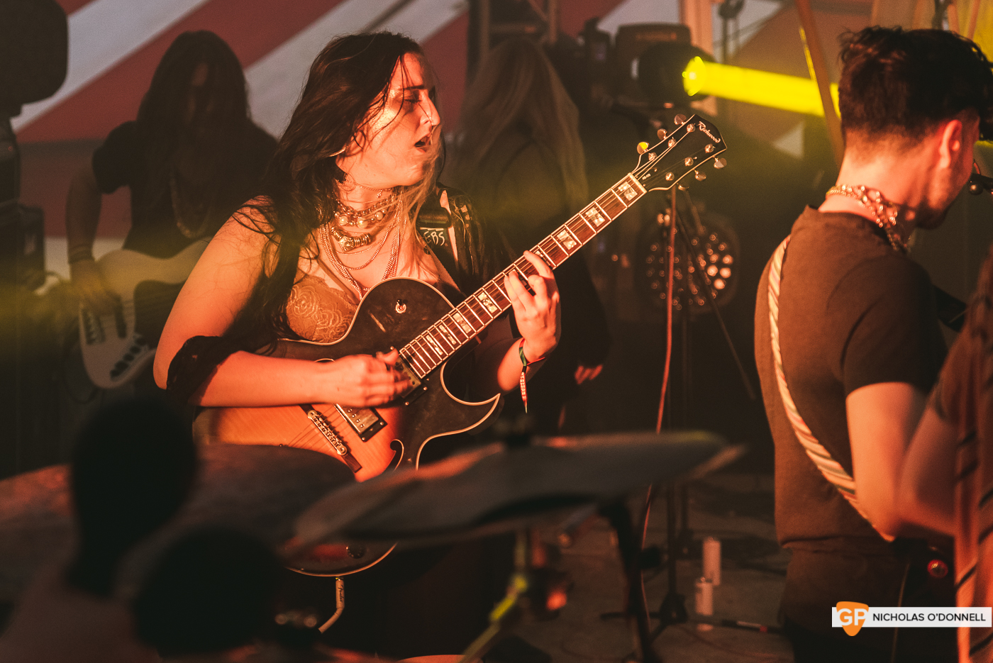 Vernon Jane performing on the Dimestore stage at KnockanStockan 19. Photos by Nicholas O_Donnell (5 of 7)