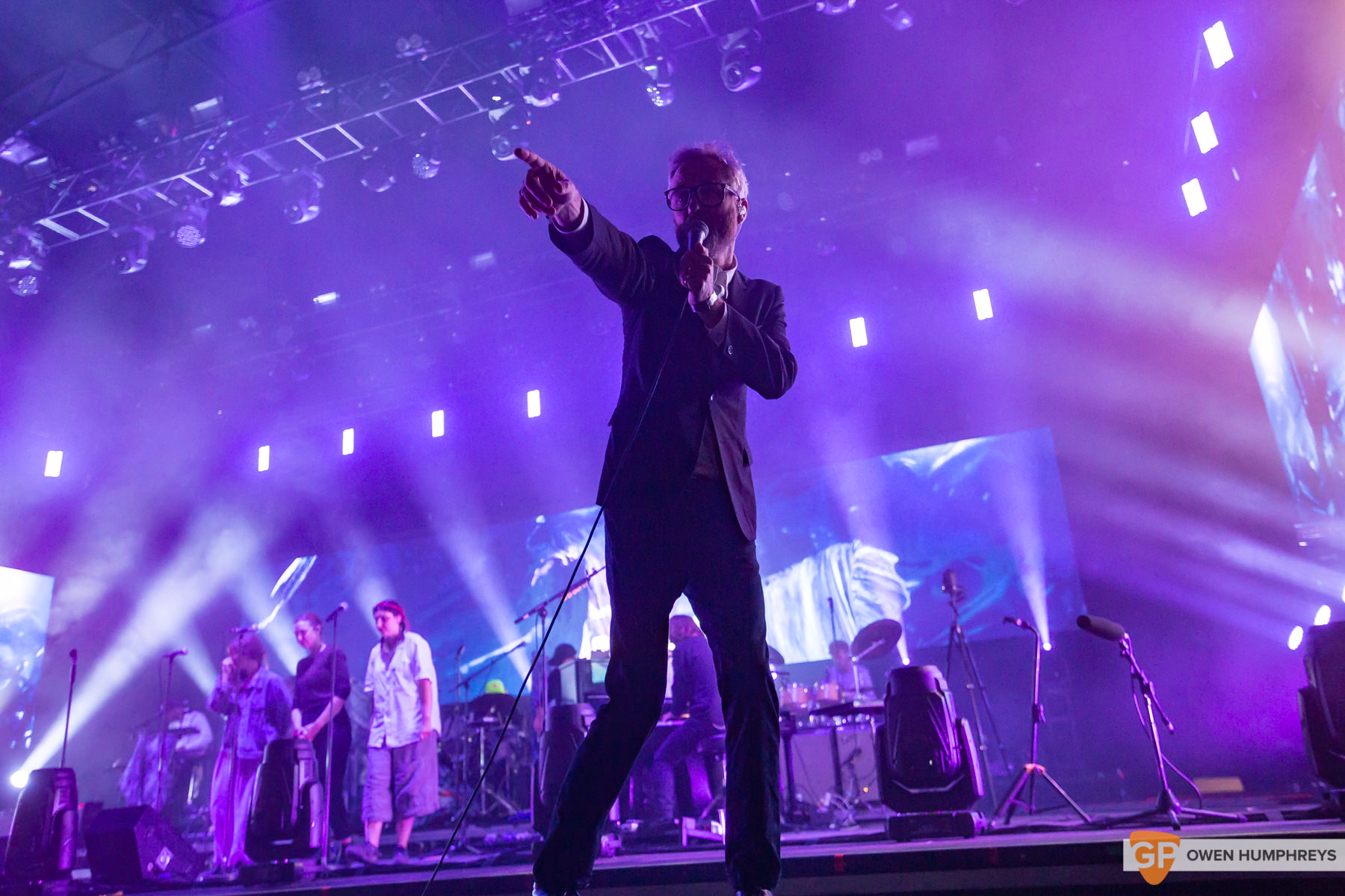 The National at All Together Now 2019. Photo by Owen Humphreys. www.owen.ie