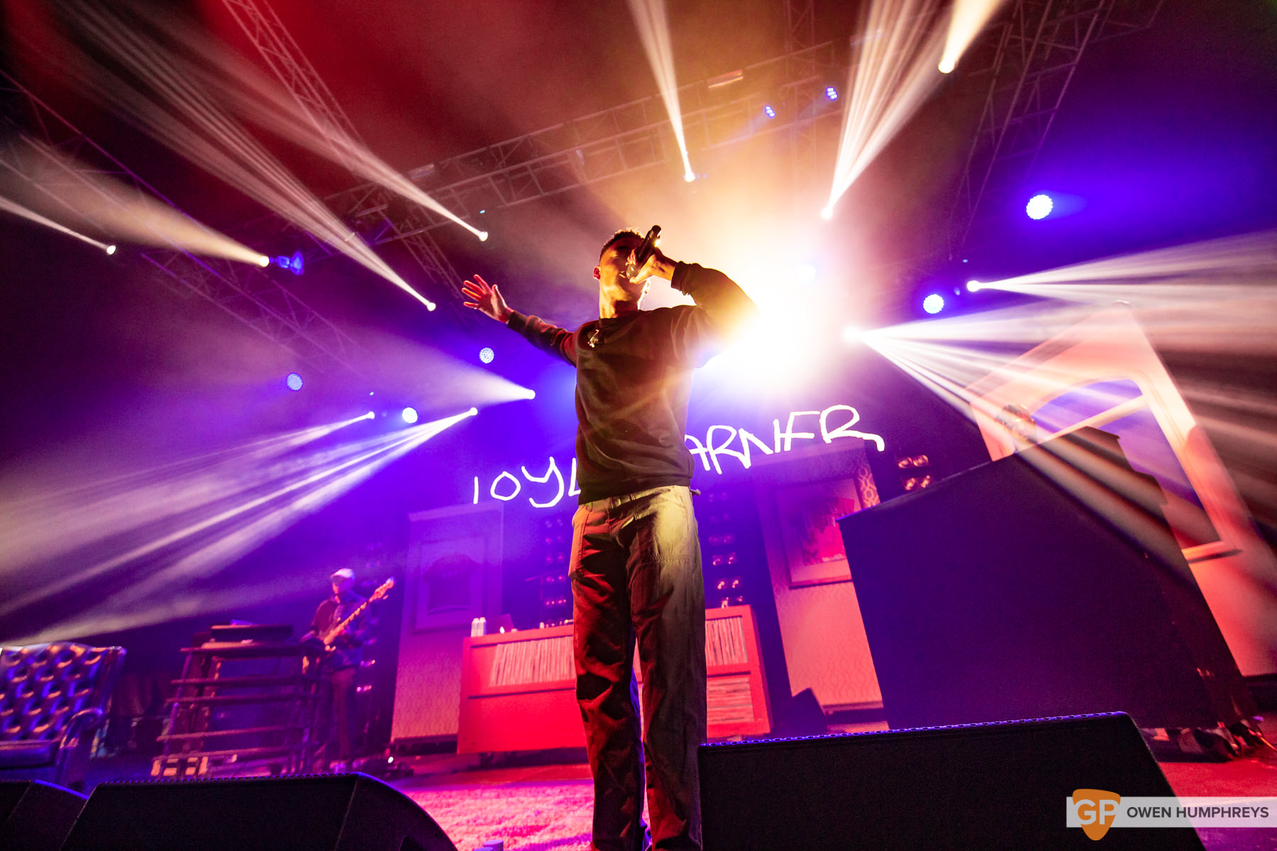 Loyle Carner at All Together Now 2019. Photo by Owen Humphreys. www.owen.ie