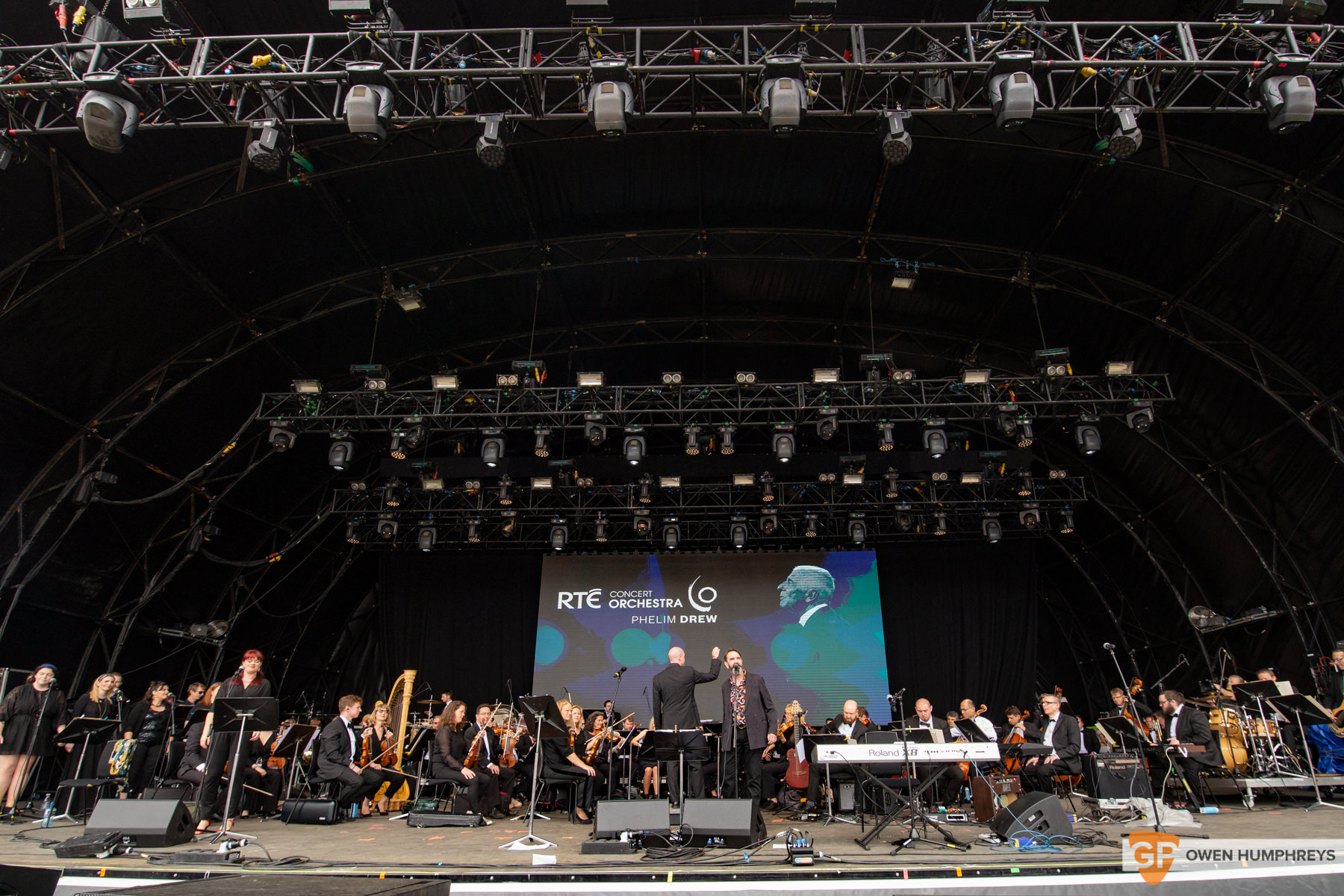 RTE Orchestra at All Together Now 2019. Photo by Owen Humphreys. www.owen.ie