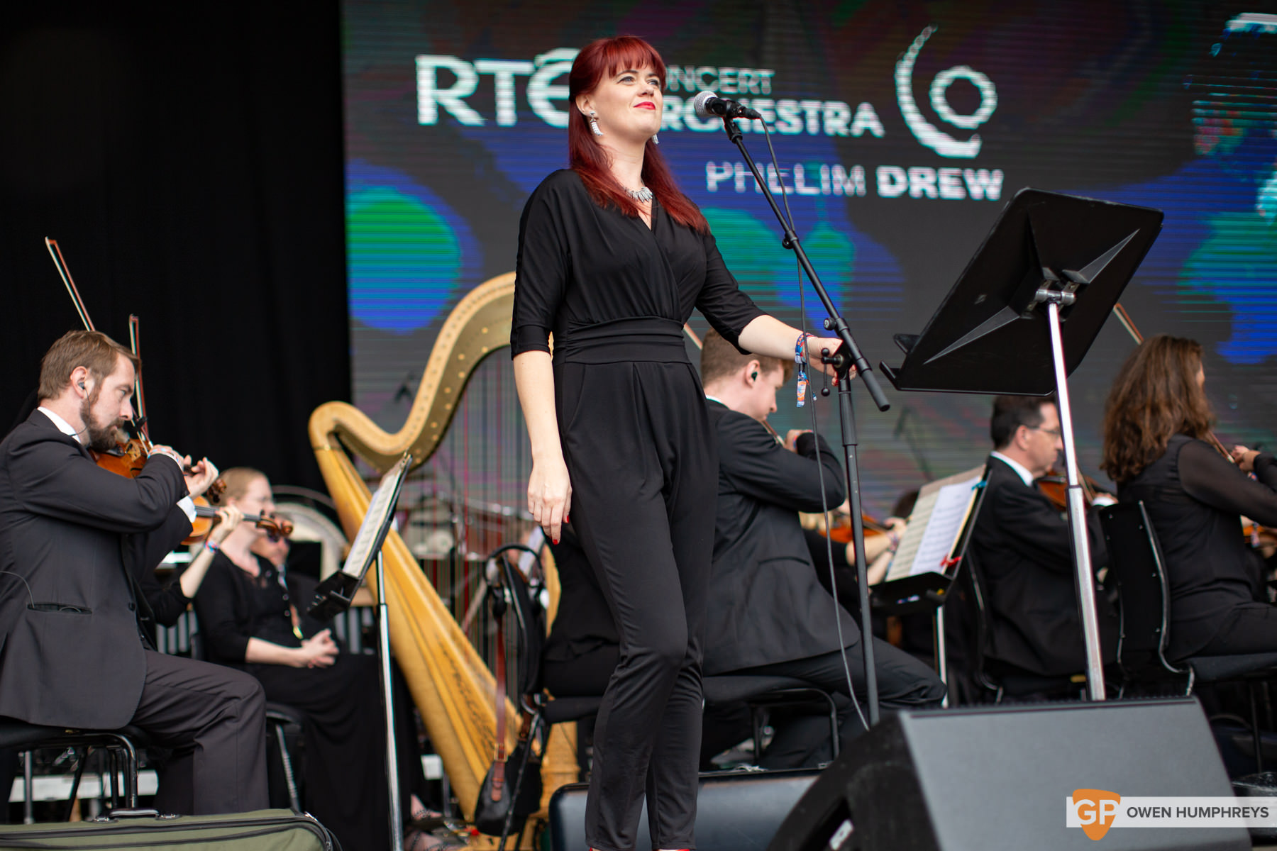 RTE Orchestra at All Together Now 2019. Photo by Owen Humphreys. www.owen.ie