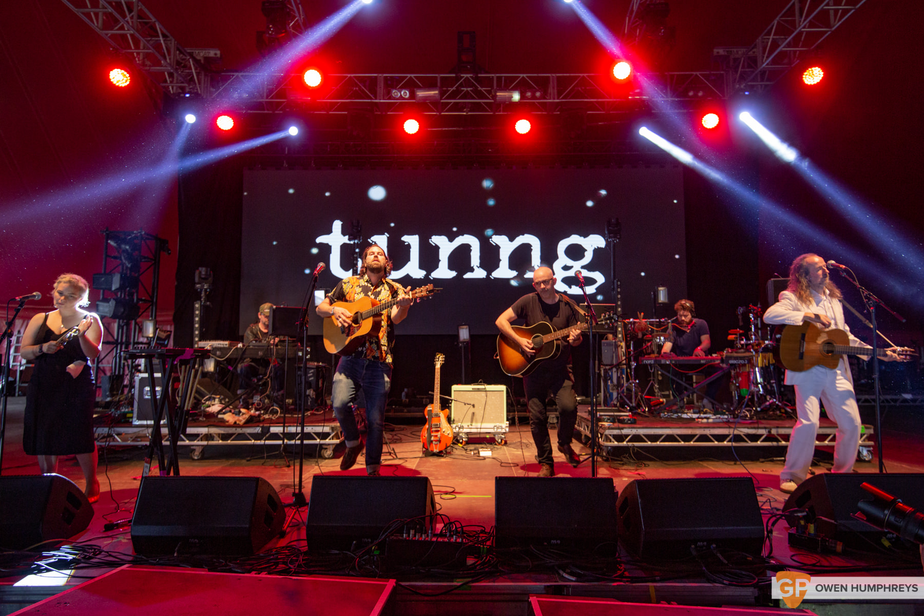 Tunng at All Together Now 2019. Photo by Owen Humphreys. www.owen.ie