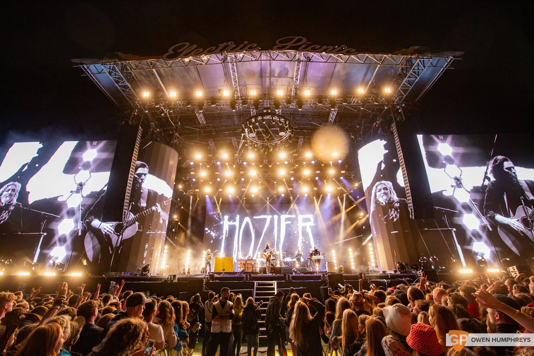 Hozier at Electric Picnic 2019. Photo by Owen Humphreys. www.owen.ie
