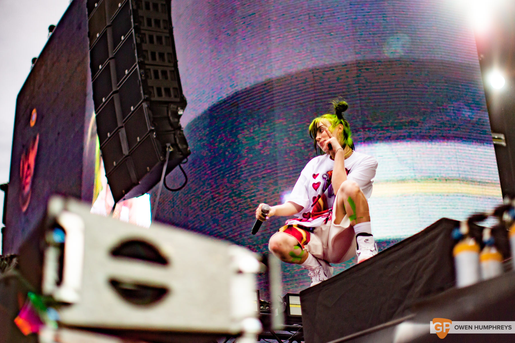 Billie Eilish at Electric Picnic 2019. Photo by Owen Humphreys. www.owen.ie