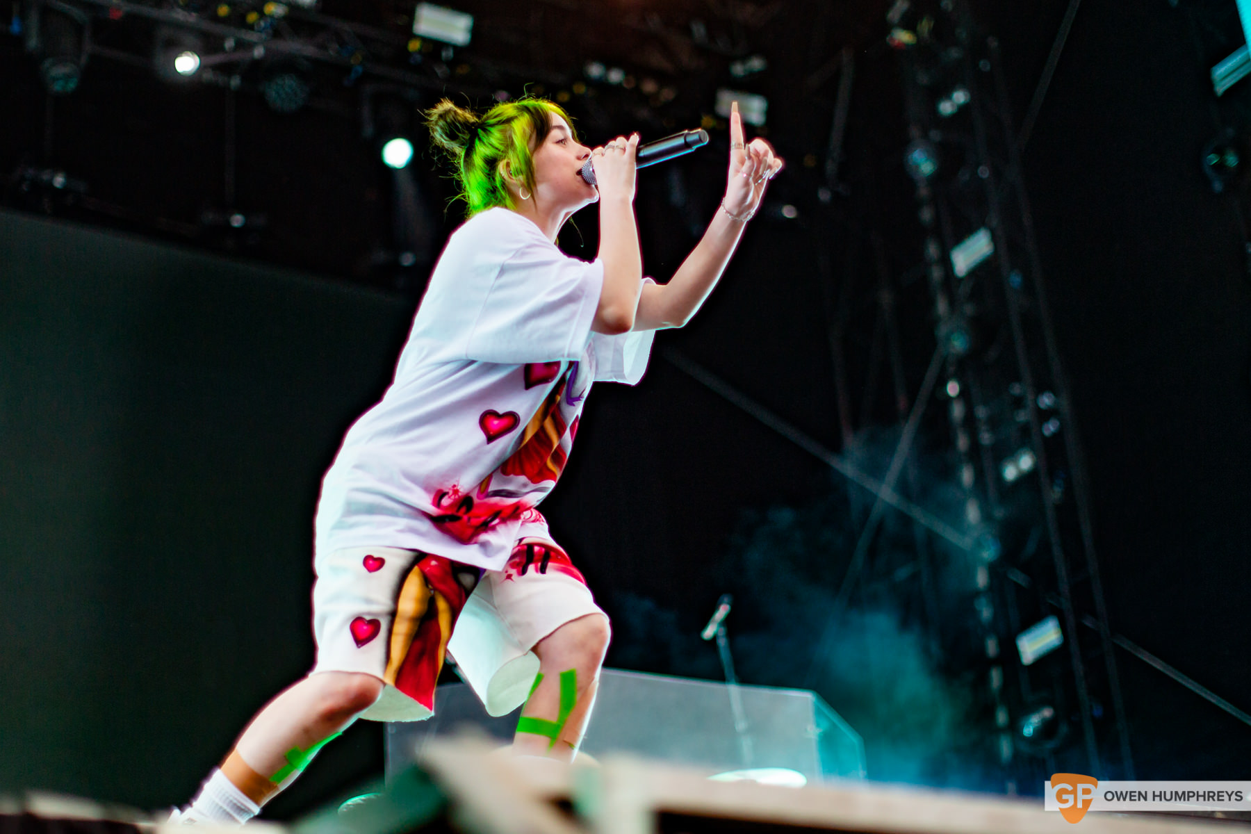Billie Eilish at Electric Picnic 2019. Photo by Owen Humphreys. www.owen.ie