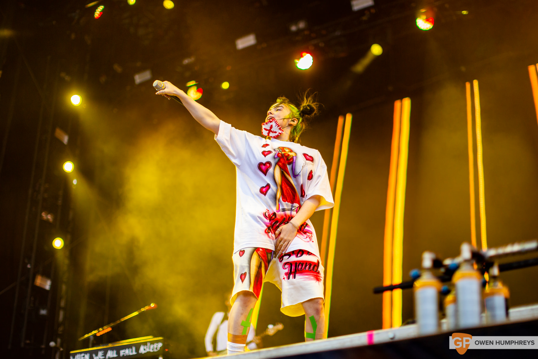 Billie Eilish at Electric Picnic 2019. Photo by Owen Humphreys. www.owen.ie