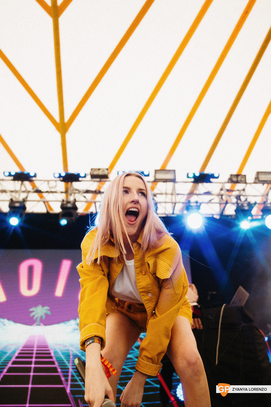 Laoise live at Independence, Cork. Photographed by Zyanya Lorenzo.