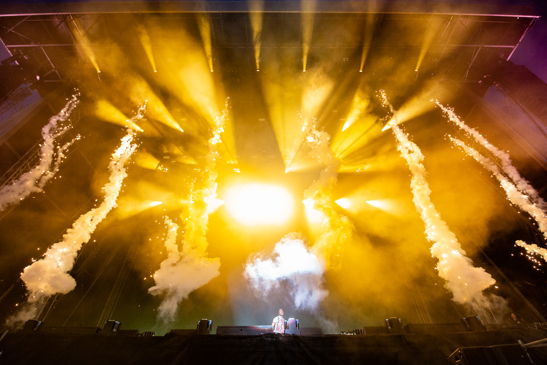 Post Malone at The RDS Arena. Photo by Owen Humphreys. www.owen.ie