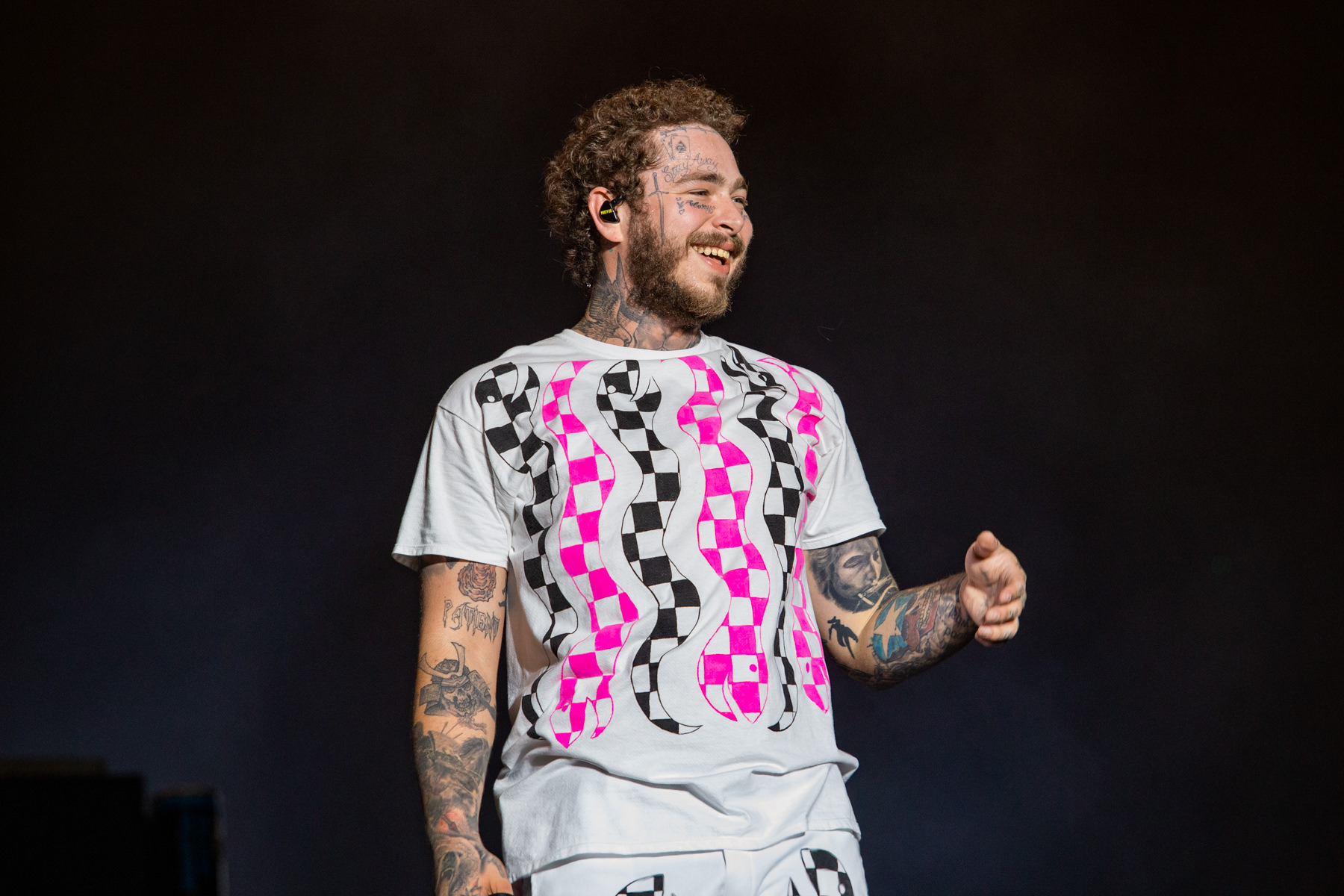 Post Malone at The RDS Arena. Photo by Owen Humphreys. www.owen.ie