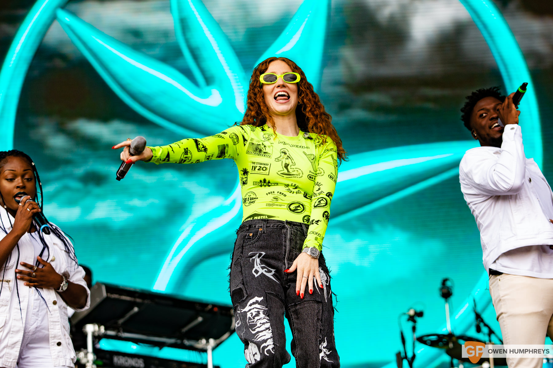 Jess Glynne at Electric Picnic 2019. Photo by Owen Humphreys. www.owen.ie
