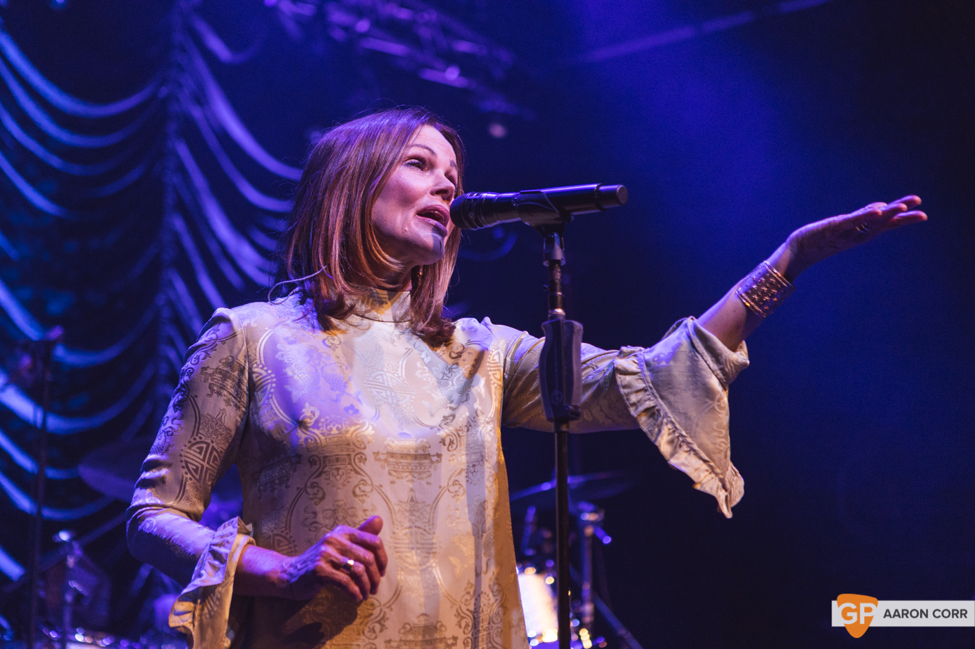 Belinda Carlisle at Vicar Street on 08-Oct-19 by Aaron Corr-9088