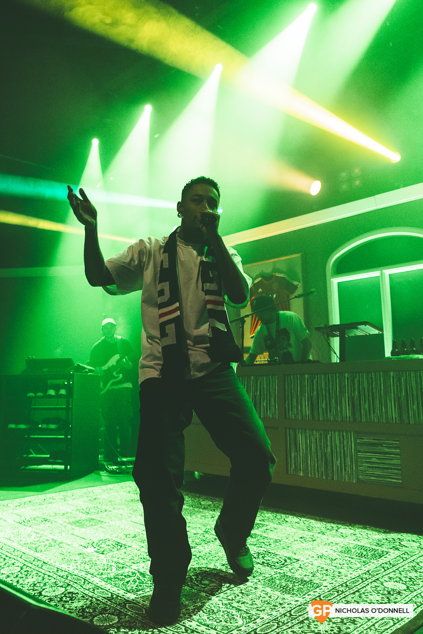 Lou;e Carner performing in Vicar Street. Photos by Nicholas O’Donnell