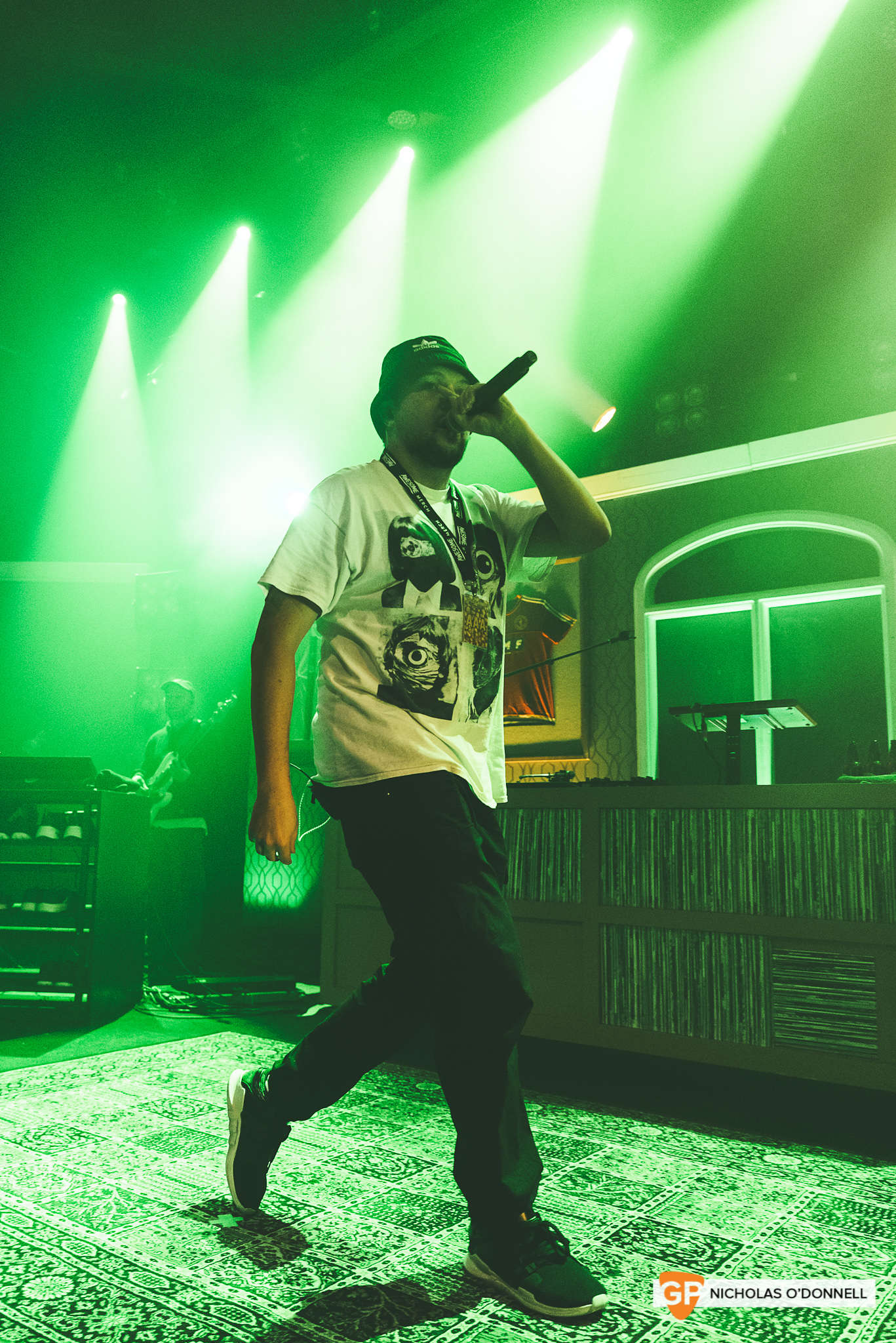Lou;e Carner performing in Vicar Street. Photos by Nicholas O’Donnell