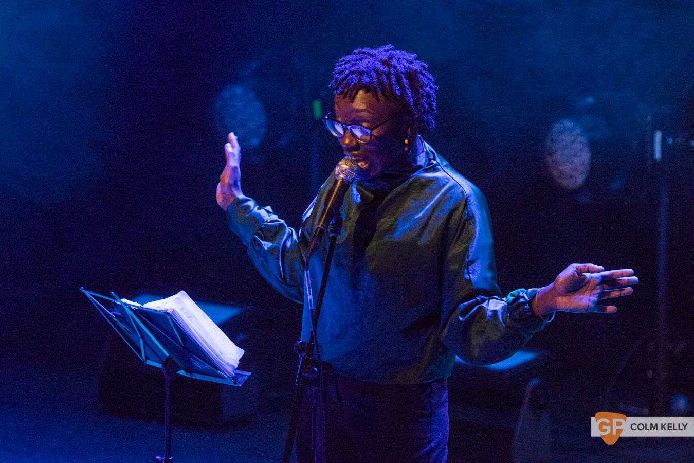 Felicia Olusanya at Vicar Street, Dublin 15.11.2019 Copyright Colm Kelly-15