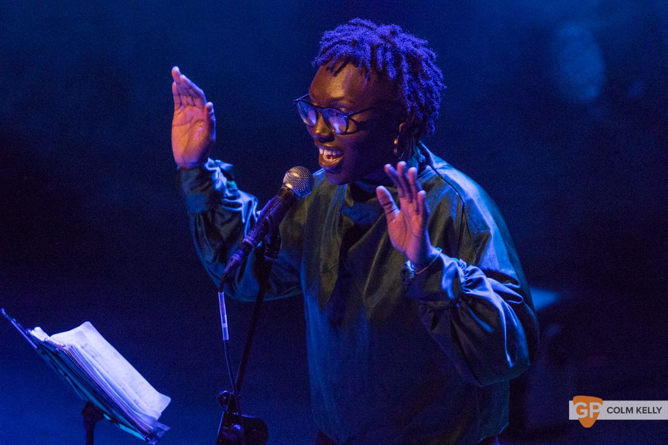 Felicia Olusanya at Vicar Street, Dublin 15.11.2019 Copyright Colm Kelly-27