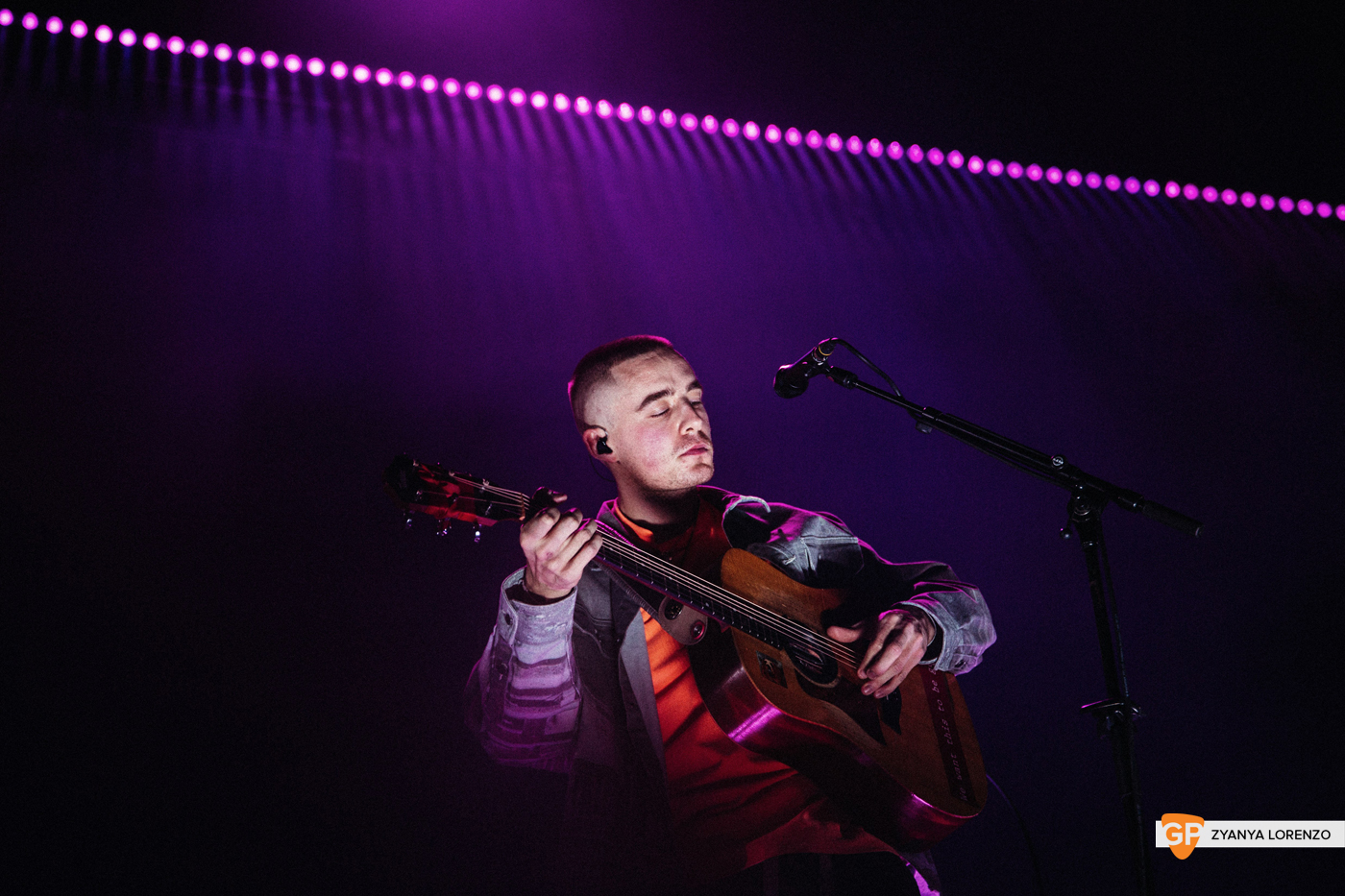 Dermot Kennedy live at the 3Arena, Dublin. Photographed by Zyanya Lorenzo.