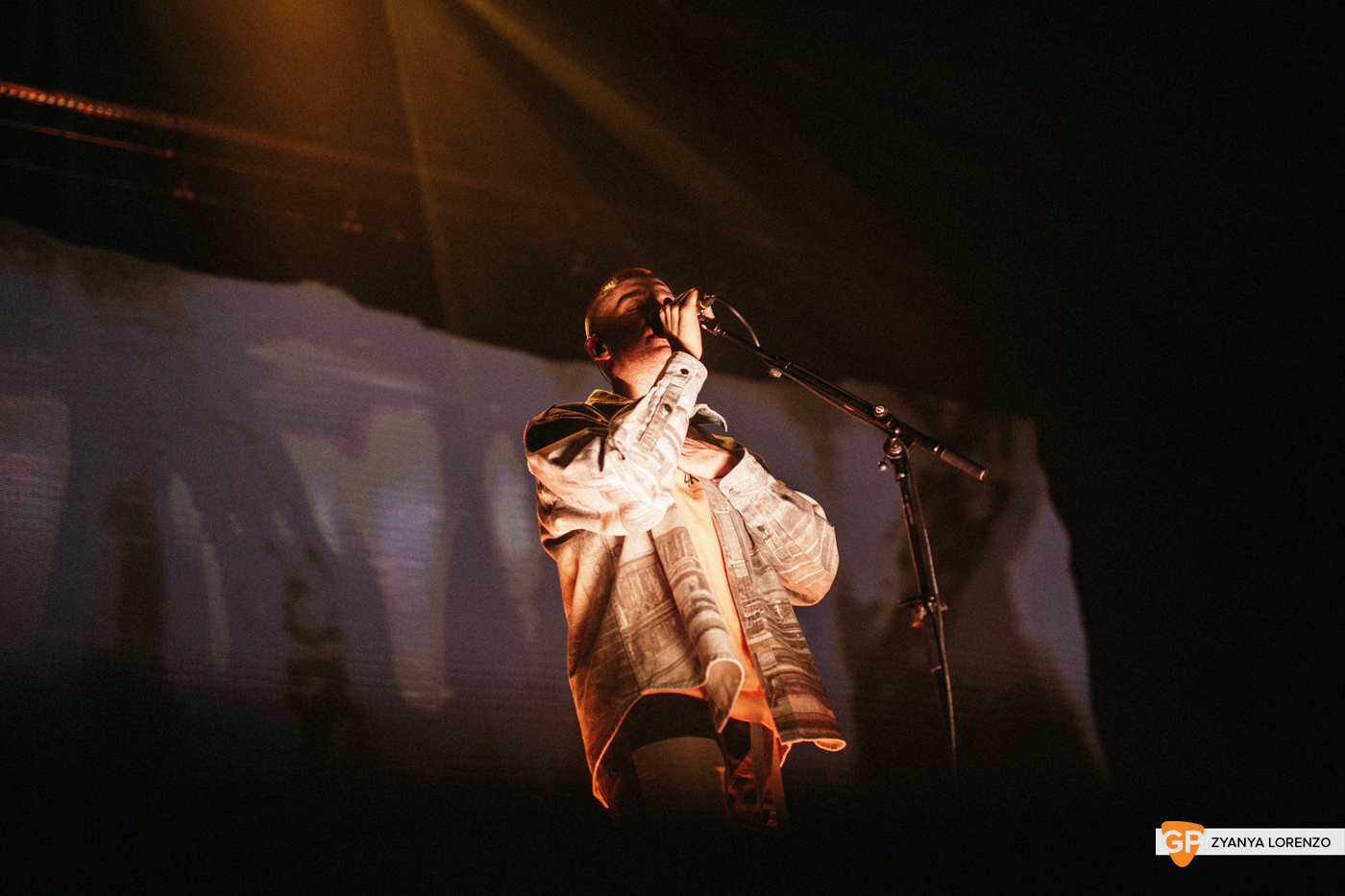 Dermot Kennedy live at the 3Arena, Dublin. Photographed by Zyanya Lorenzo.