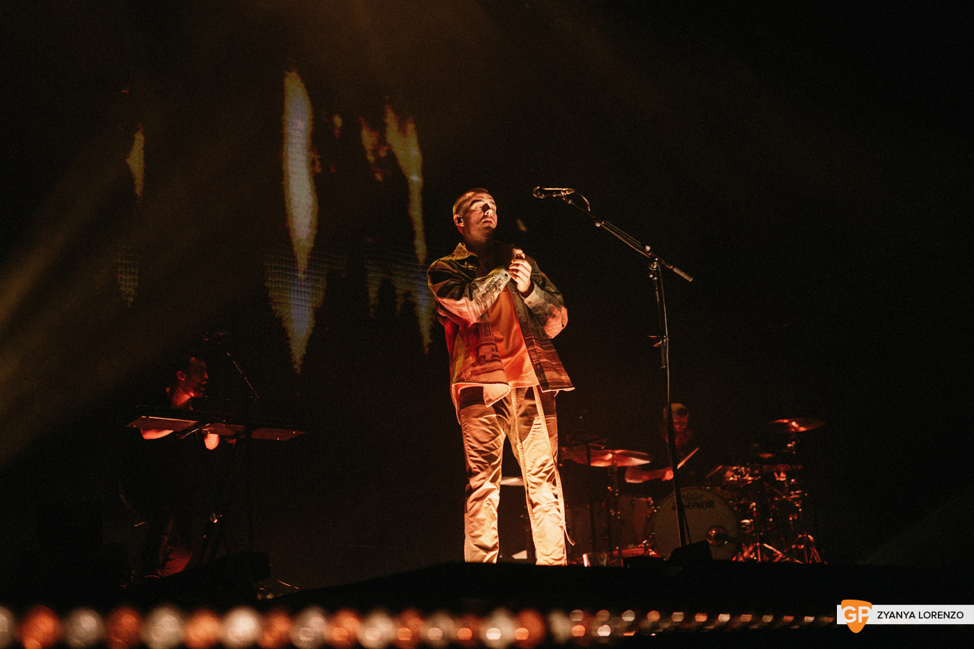 Dermot Kennedy live at the 3Arena, Dublin. Photographed by Zyanya Lorenzo.