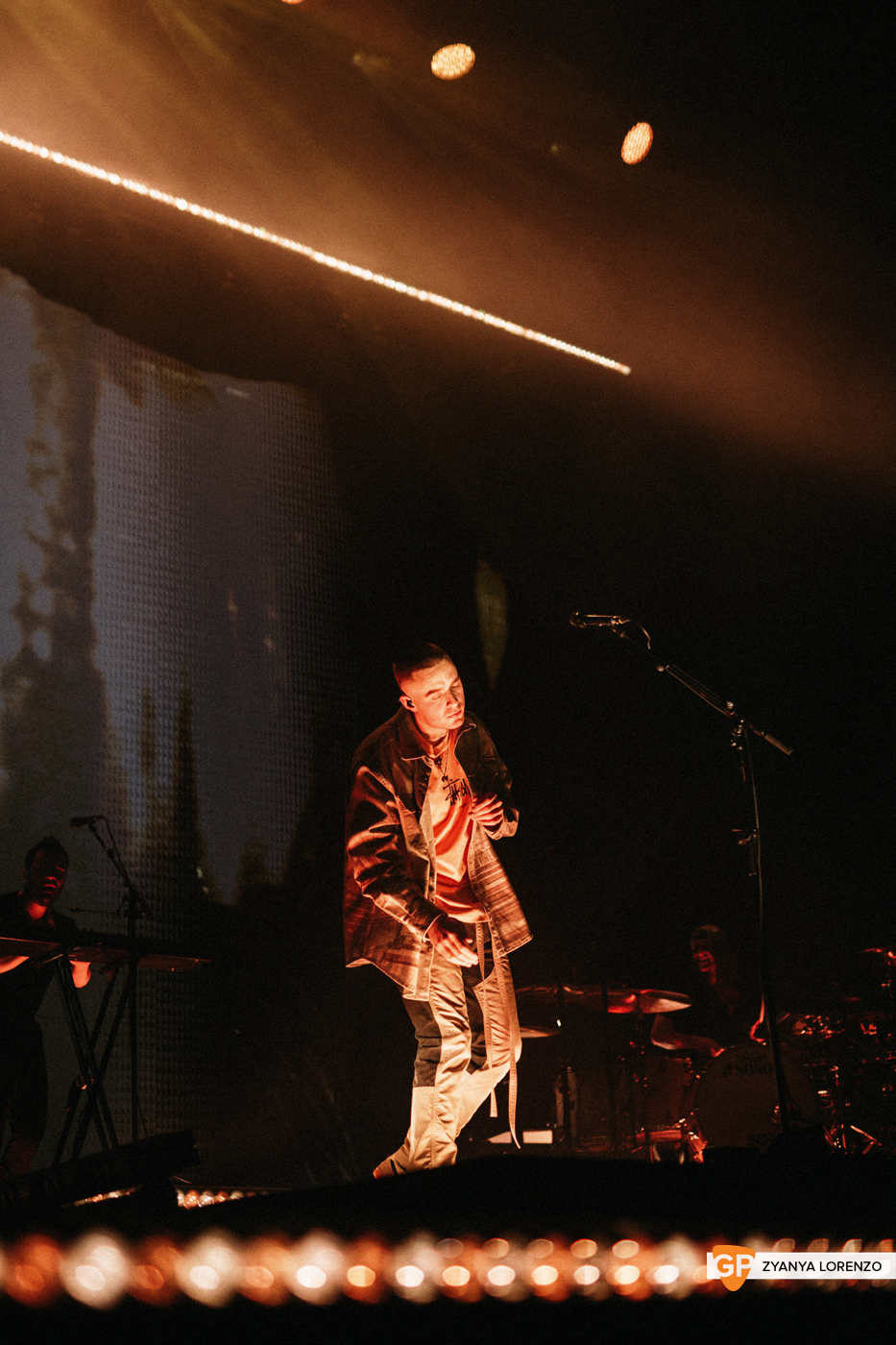 Dermot Kennedy live at the 3Arena, Dublin. Photographed by Zyanya Lorenzo.