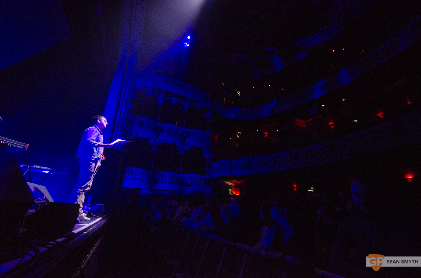 Emmet Kirwin at Olympia Theatre, Dublin by Sean Smyth (6-12-19) (2 of 3)