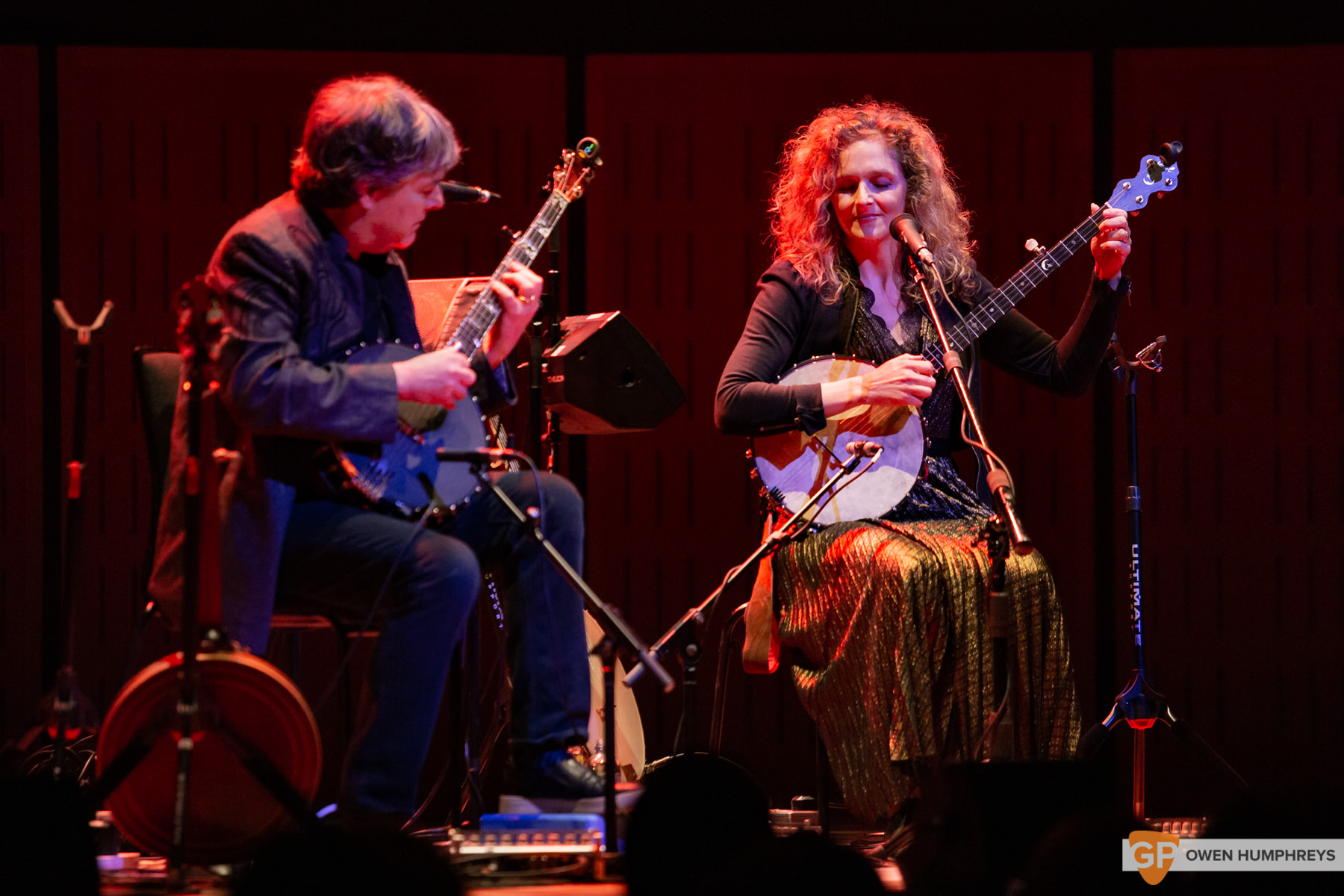 Bela Fleck & Abigail Washburn at The National Concert Hall. Photo by Owen Humphreys. www.owen.ie-1