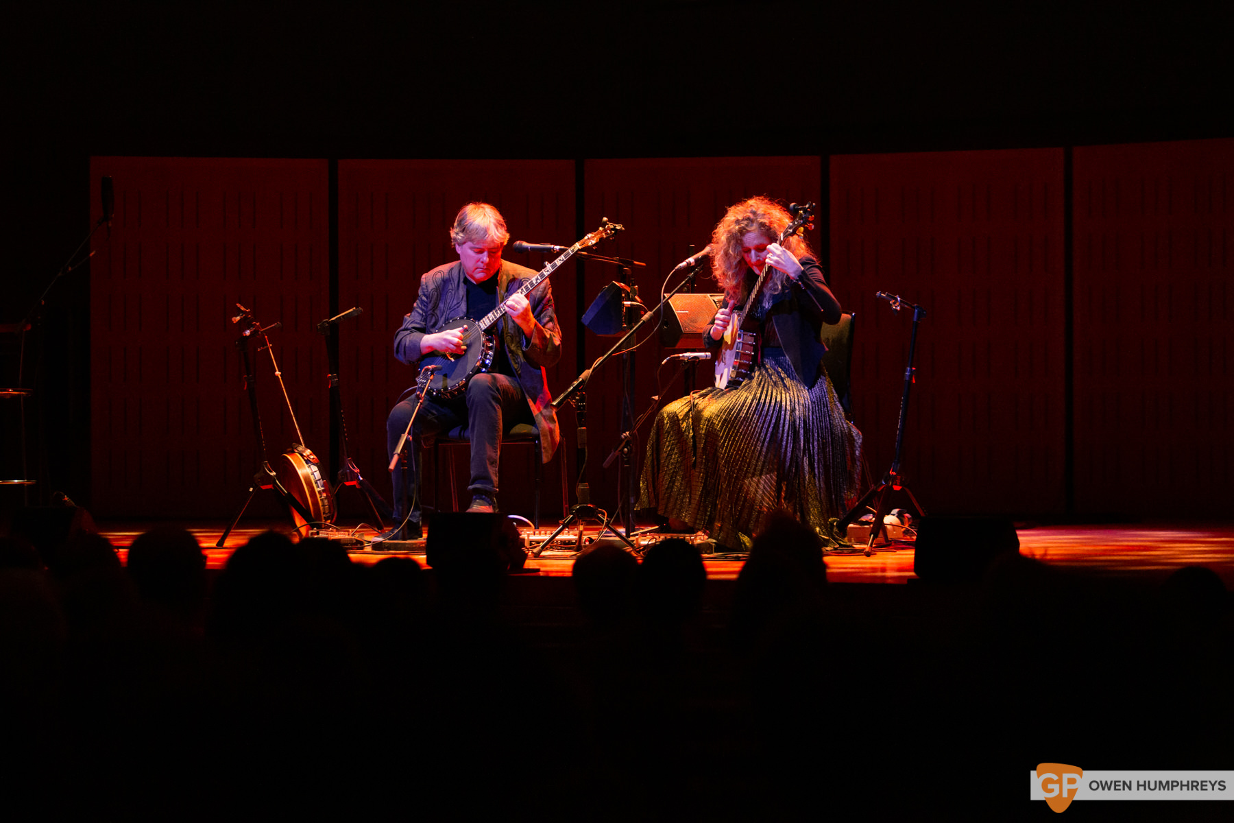 Bela Fleck & Abigail Washburn at The National Concert Hall. Photo by Owen Humphreys. www.owen.ie-10