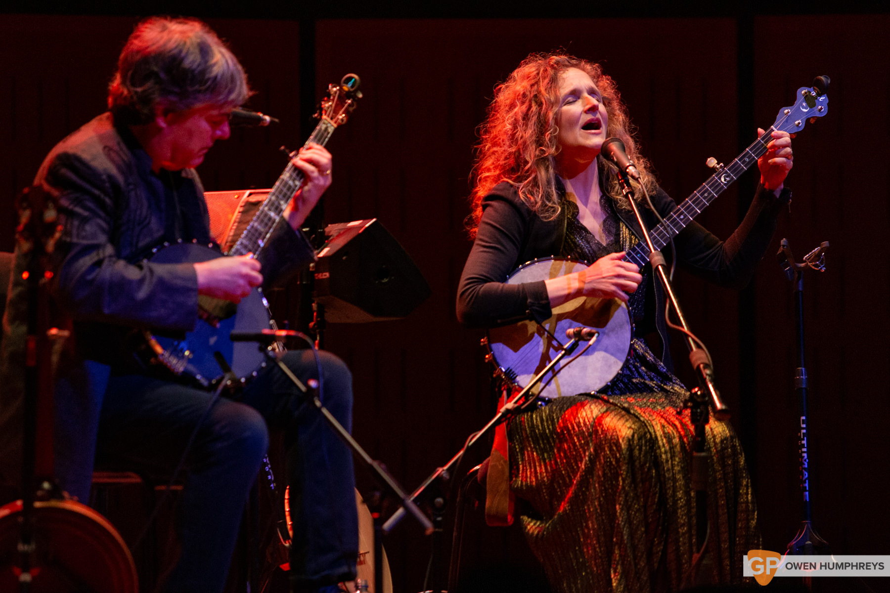 Bela Fleck & Abigail Washburn at The National Concert Hall. Photo by Owen Humphreys. www.owen.ie-4