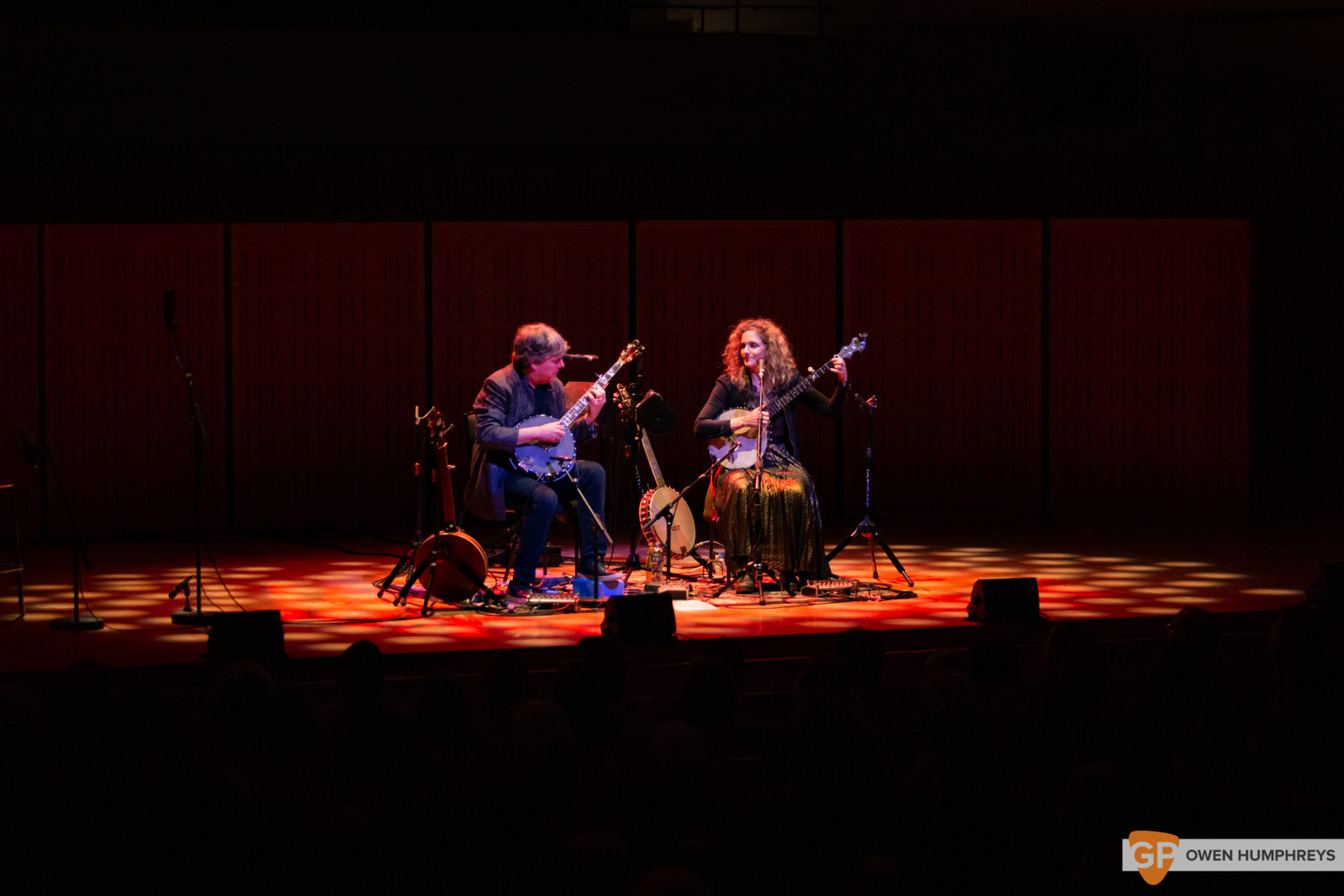 Bela Fleck & Abigail Washburn at The National Concert Hall. Photo by Owen Humphreys. www.owen.ie-5
