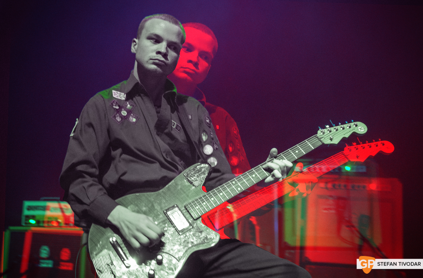 Black Midi Button Factory Dublin February 2020 Tivodar 6