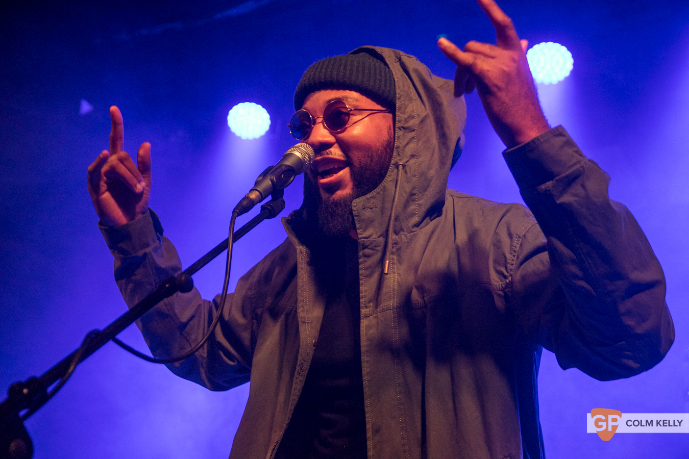 The Black Pumas at The Academy, Dublin 5.2.2020 Copyright Colm Kelly_0311