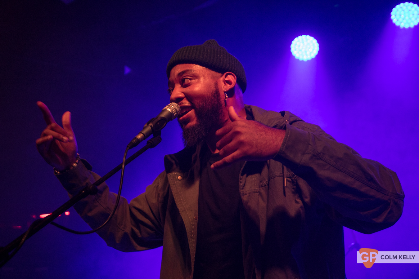 The Black Pumas at The Academy, Dublin 5.2.2020 Copyright Colm Kelly_0703