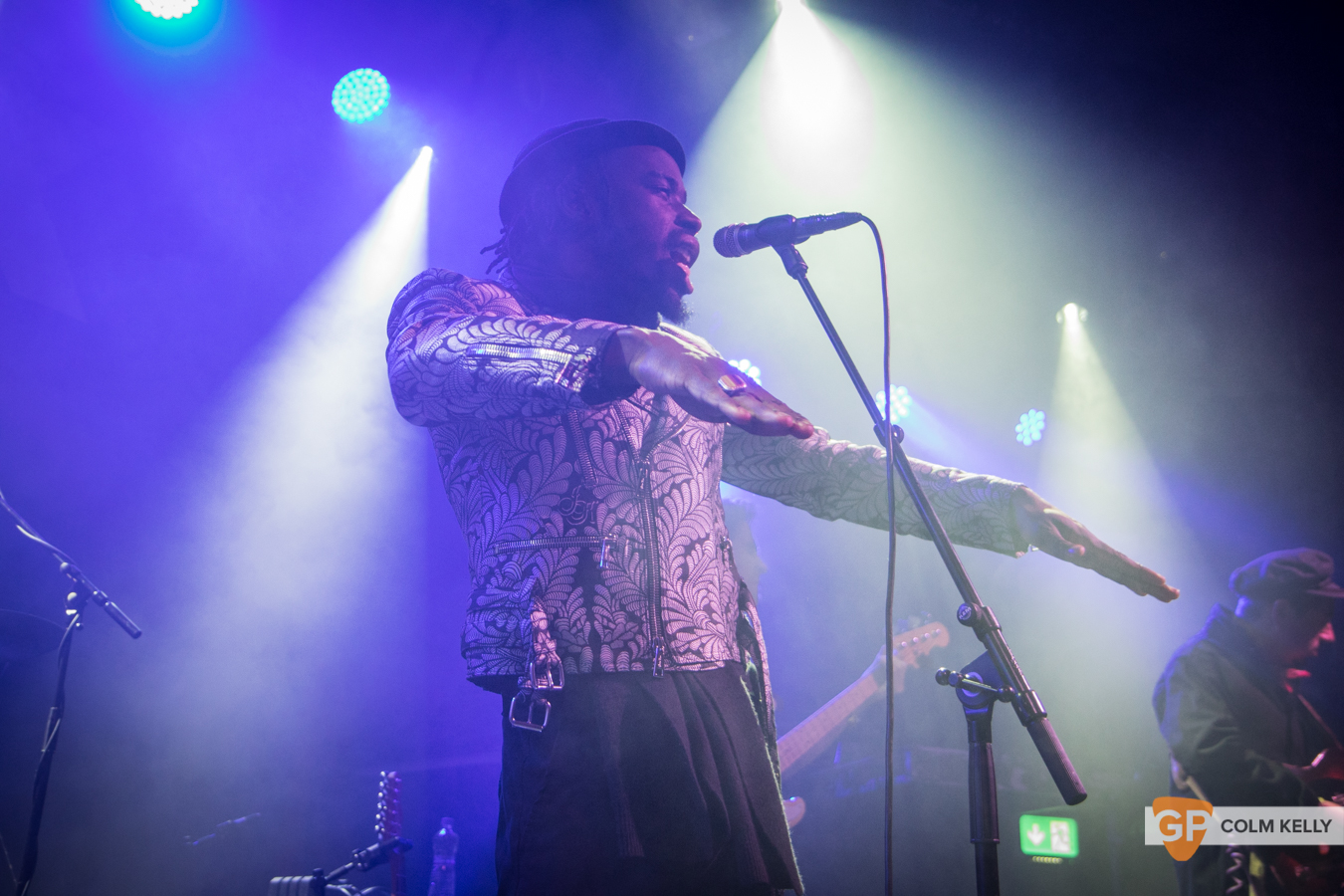 The Black Pumas at The Academy, Dublin 5.2.2020 Copyright Colm Kelly_1189