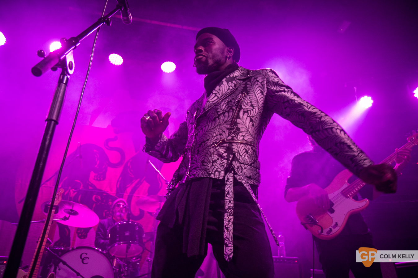 The Black Pumas at The Academy, Dublin 5.2.2020 Copyright Colm Kelly_1389