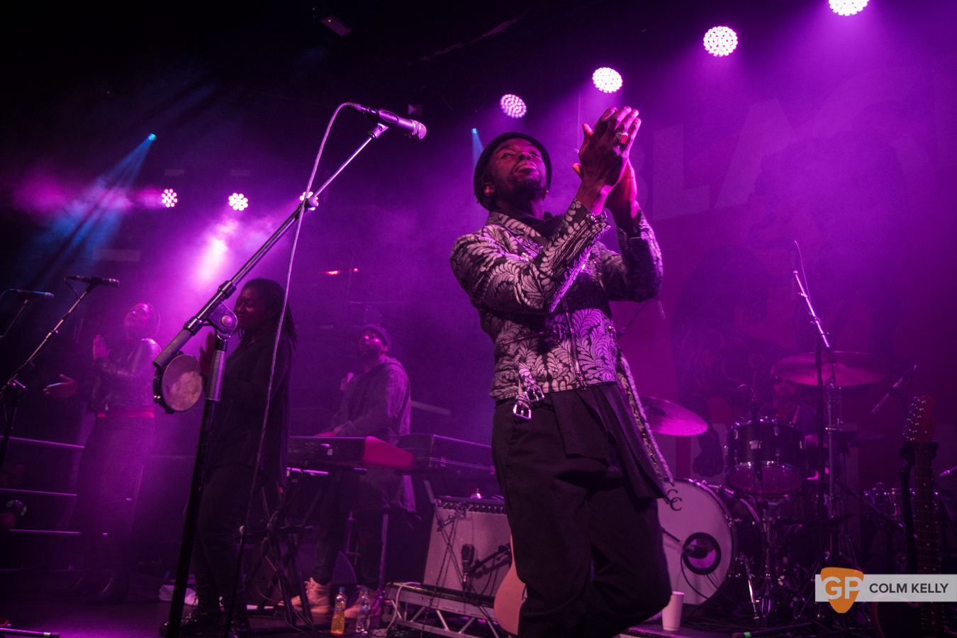 The Black Pumas at The Academy, Dublin 5.2.2020 Copyright Colm Kelly_1778-2