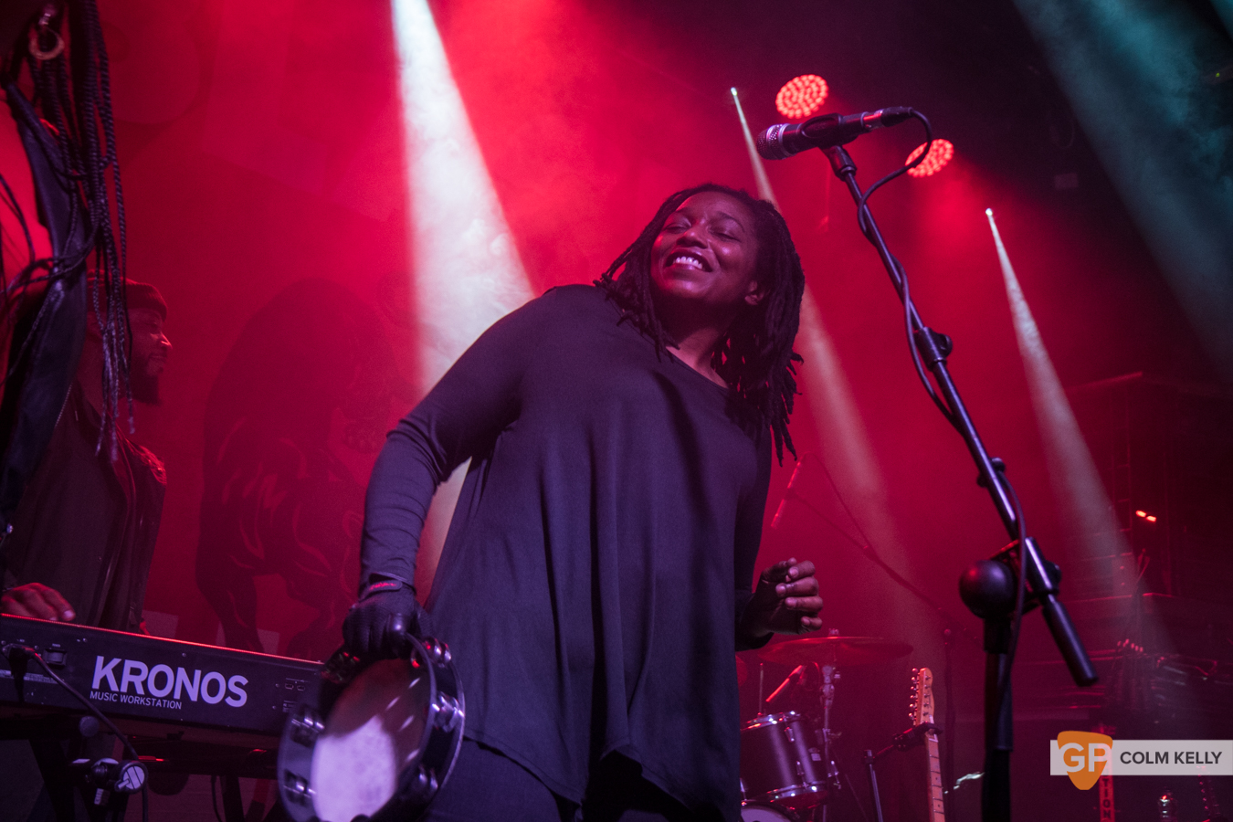 The Black Pumas at The Academy, Dublin 5.2.2020 Copyright Colm Kelly_2102