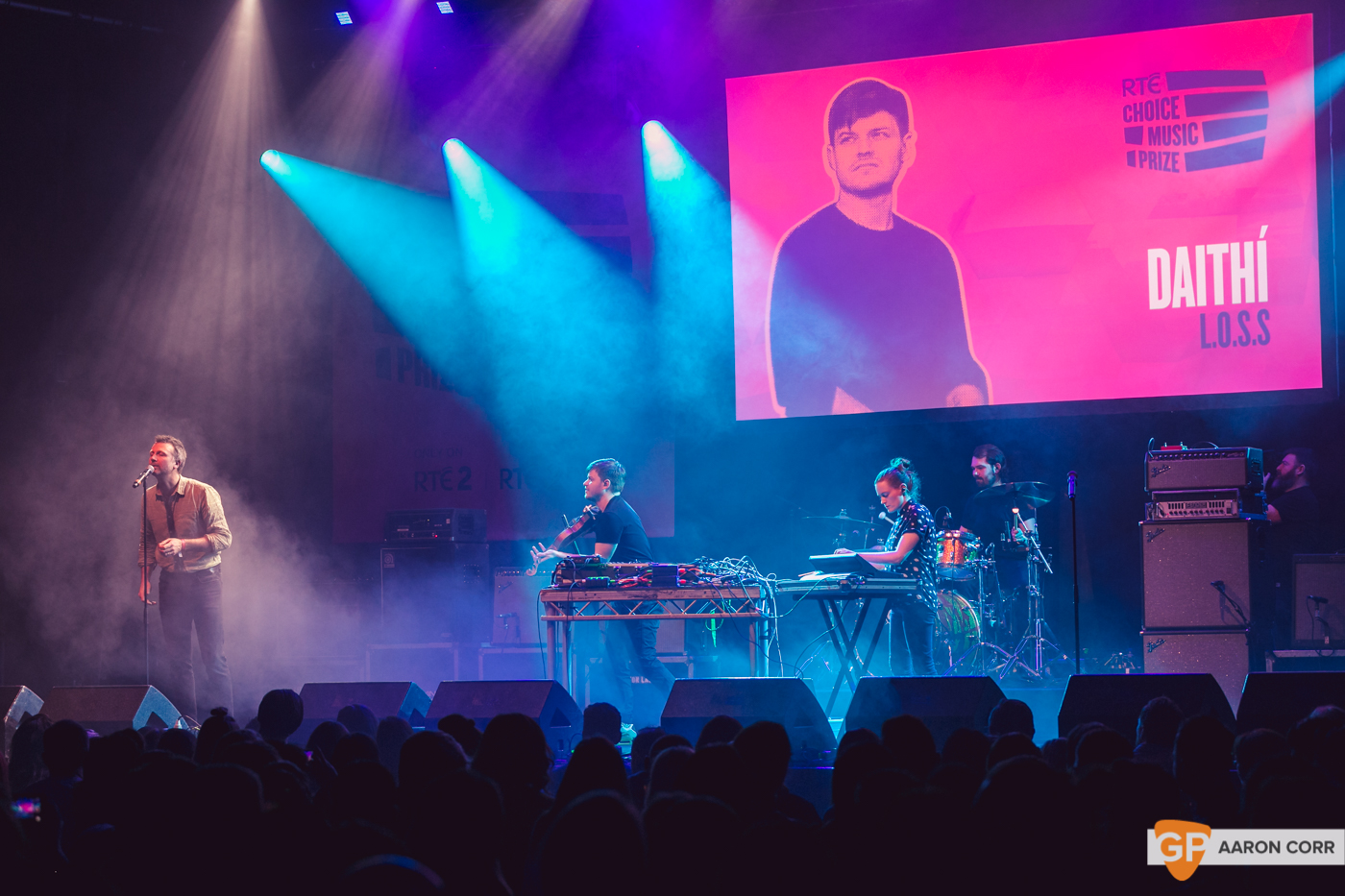 Daithi at Choice Music Prize 2020 in Vicar Street, Dublin on 05-Mar-20 by Aaron Corr-5327