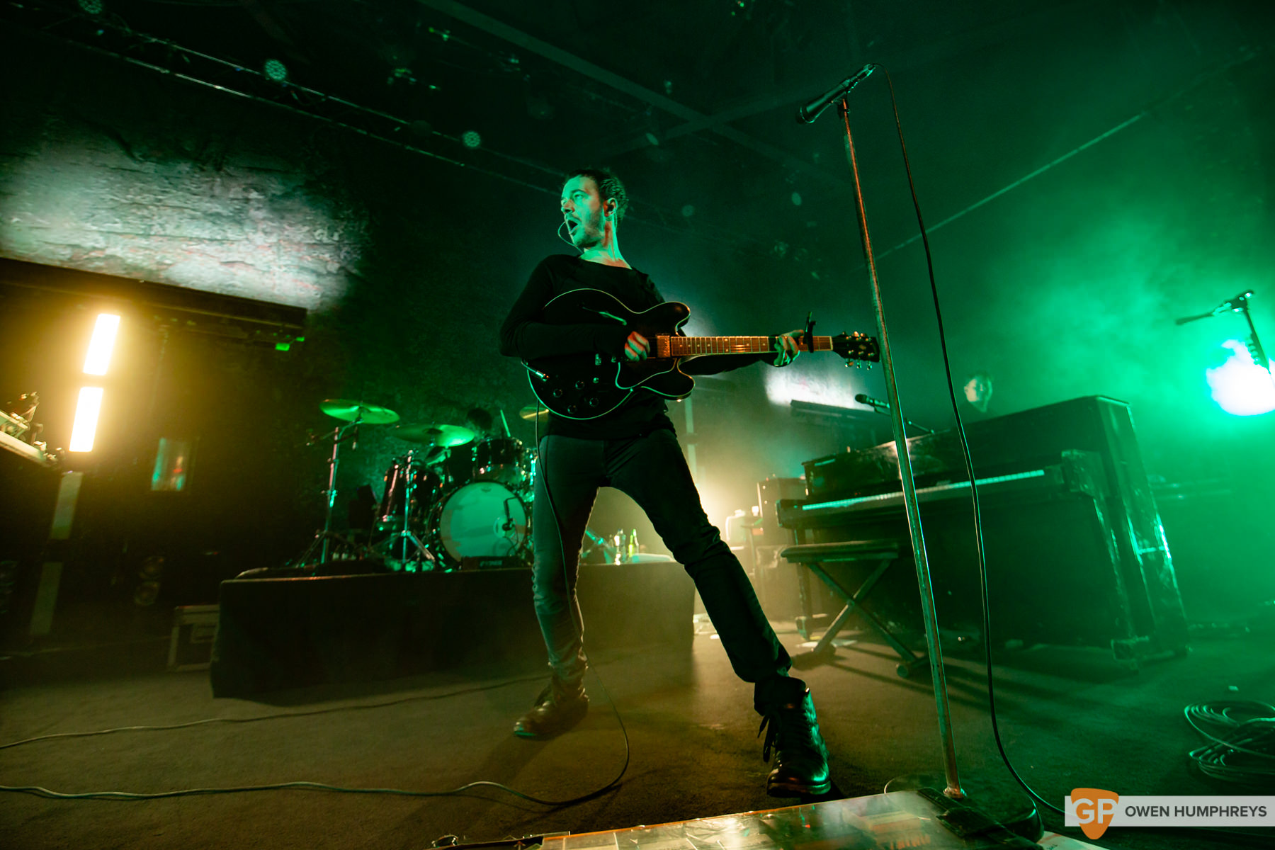 Editors at Vicar Street. Photo by Owen Humphreys. www.owen.ie
