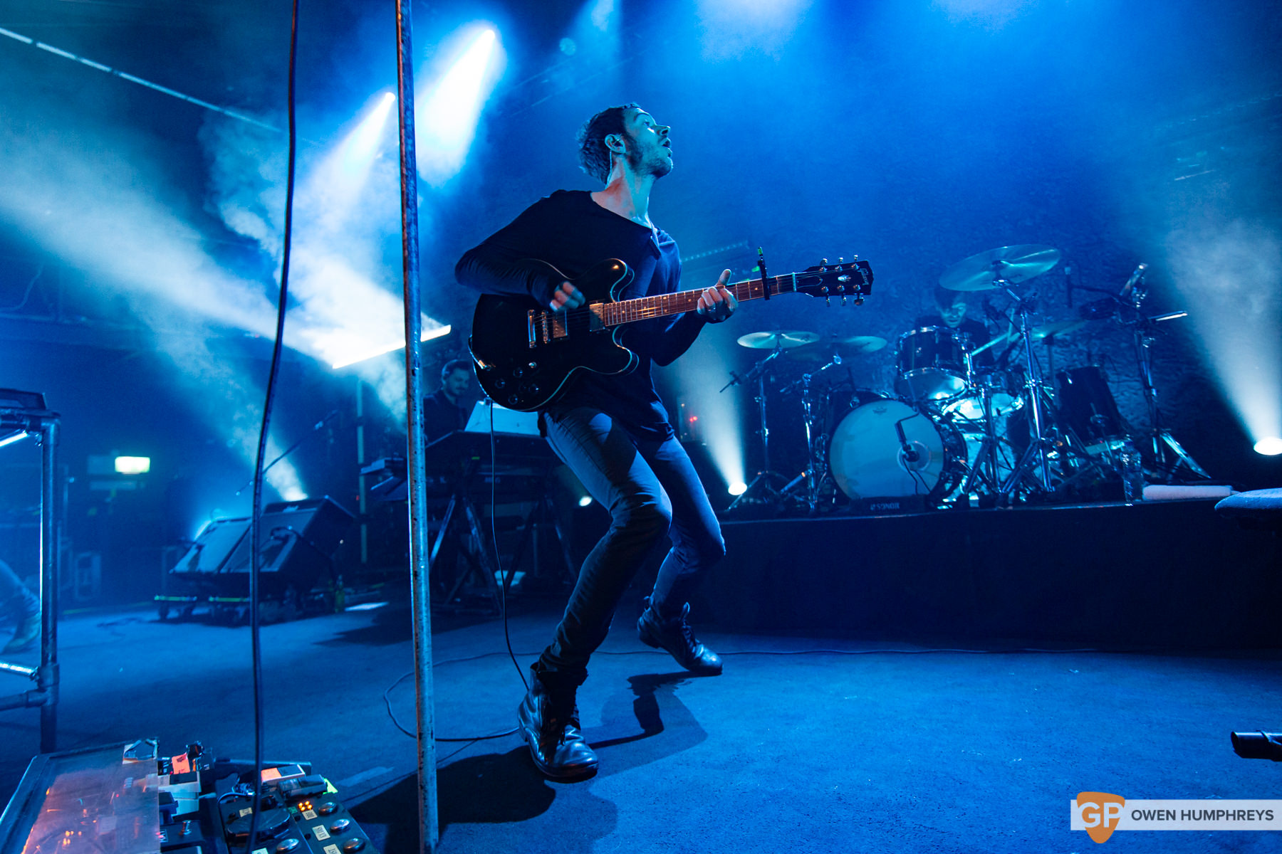 Editors at Vicar Street. Photo by Owen Humphreys. www.owen.ie