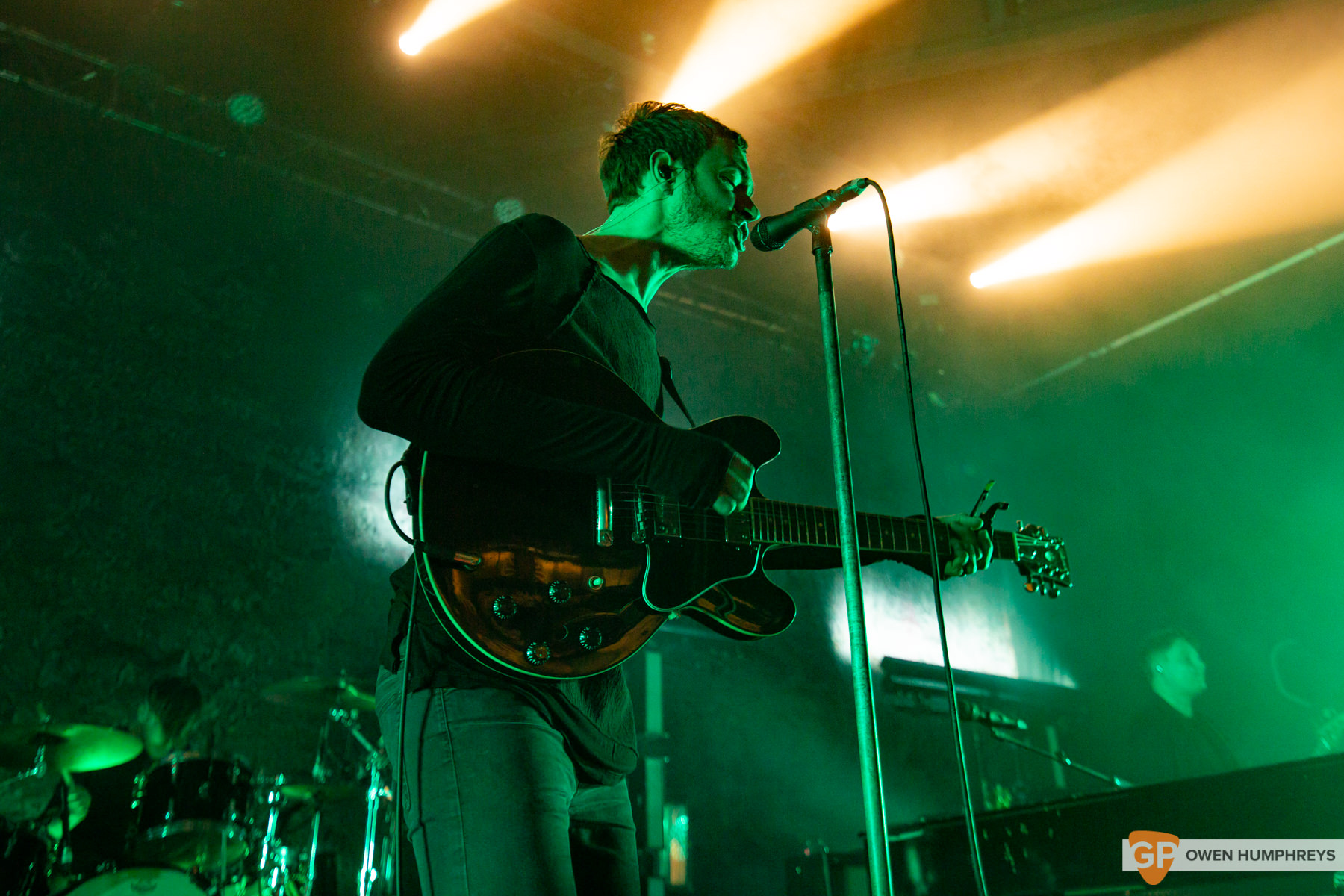 Editors at Vicar Street. Photo by Owen Humphreys. www.owen.ie