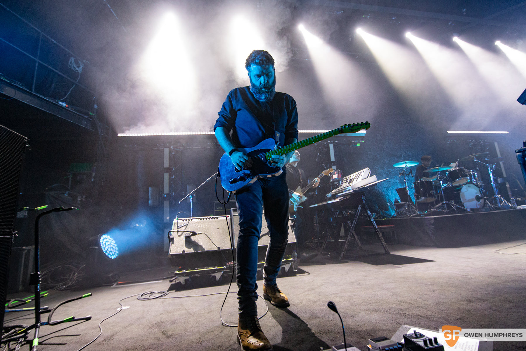 Editors at Vicar Street. Photo by Owen Humphreys. www.owen.ie