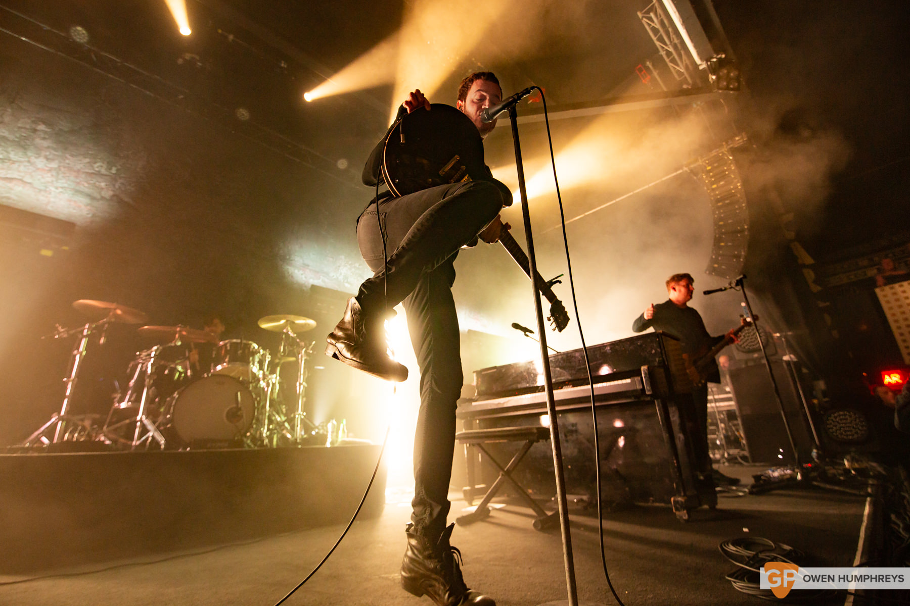 Editors at Vicar Street. Photo by Owen Humphreys. www.owen.ie