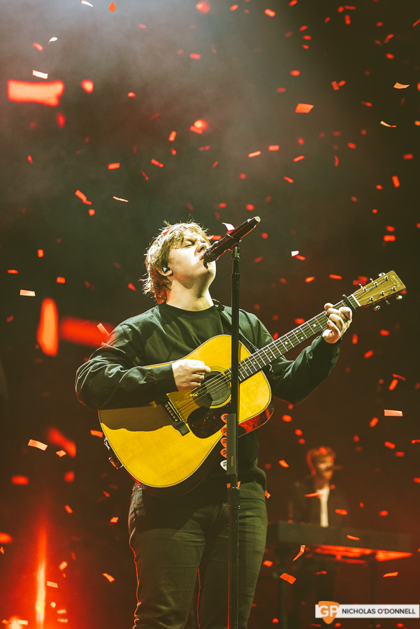 Lewis Capaldi performing in the 3Arena. Photos by Nicholas O’Donnell.